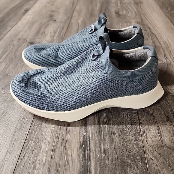 TDR Tree Dasher Shoes Womens Size 10 Blue Knit Slip On Comfort Sneakers - Picture 4 of 7